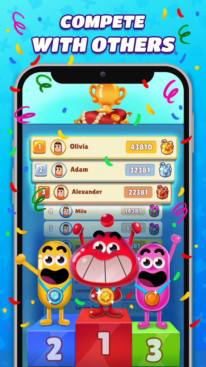 Nono Crossing store screenshot: Compete with others