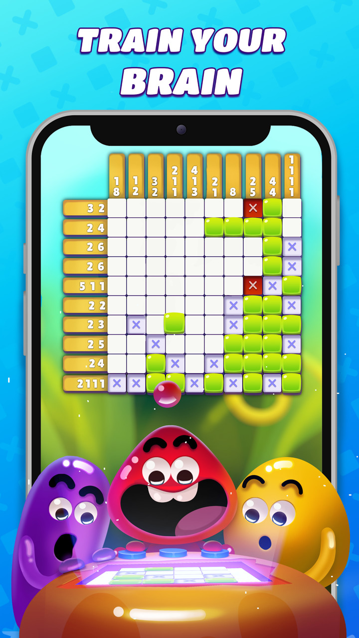 Nono Crossing store screenshot: Train your brain